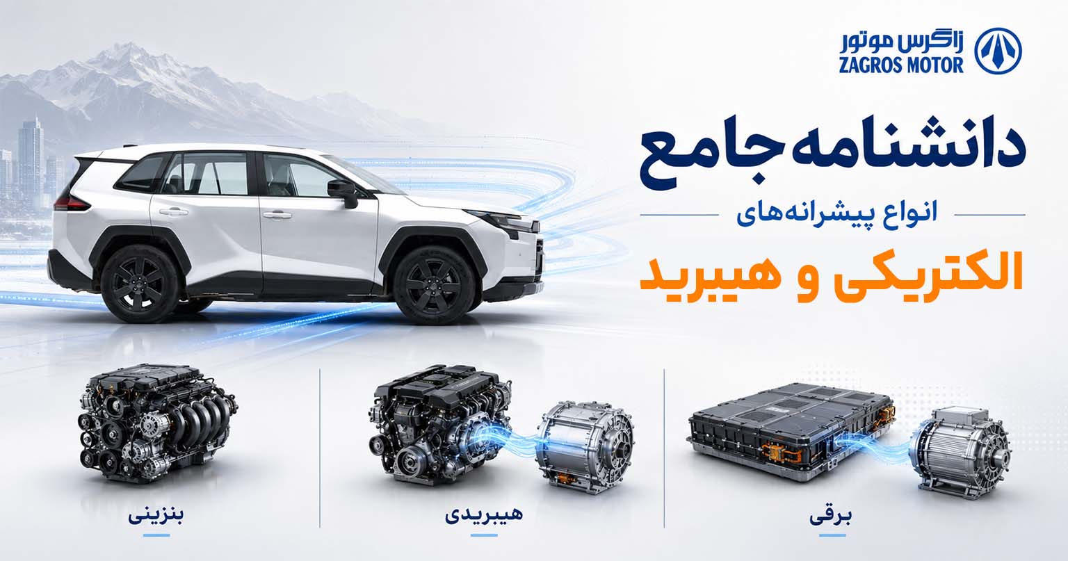 دانشنامه جامع انواع پیشرانههای هیبریدی و الکتریکی